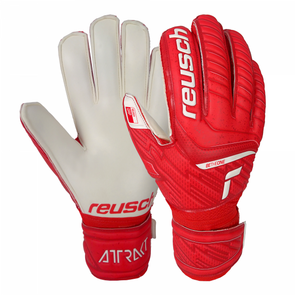 Reusch Attrakt Grip 5170815 3002 white red 1